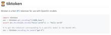 tiktoken